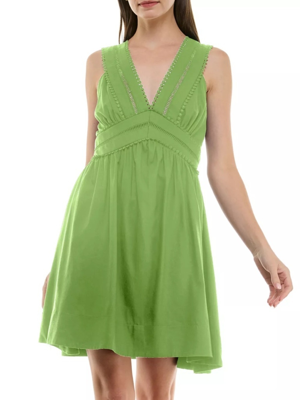Women's Taylor V-Neck Sleeveless Mini Dress